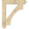 Ekena Millwork Westlake Arts & Crafts Rough Sawn Bracket, Douglas Fir, 6"W x 38"D x 44"H BKT06X38X44WTL03RDF - alternate 4